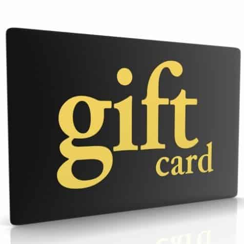 Gift Card for house cleaning services