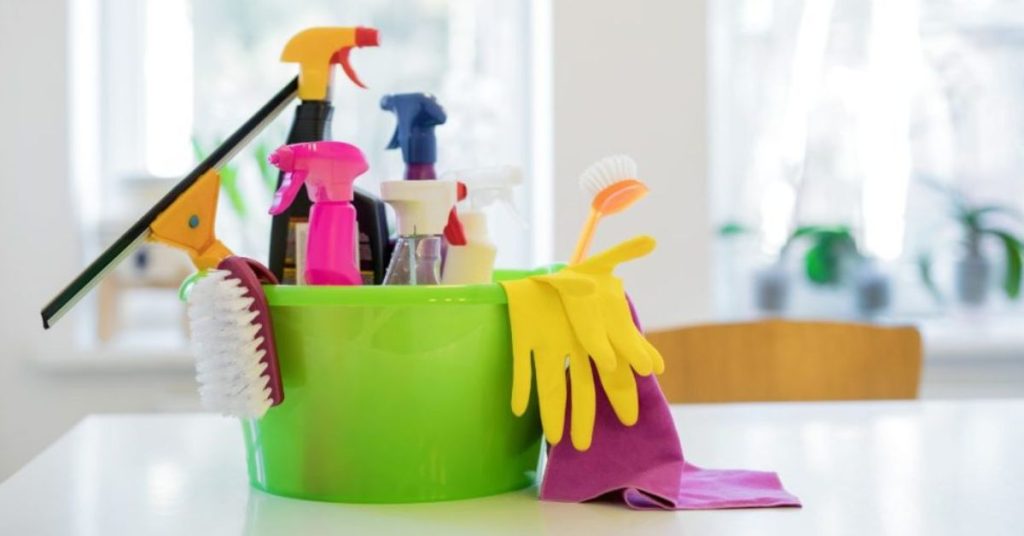 Spring cleaning tasks early